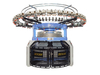 Big diameter double jersey rib machine
