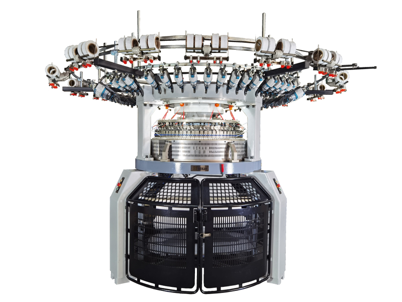 Double Jersey Transfer Rib Computerized Jacquard Circular Knitting Machine
